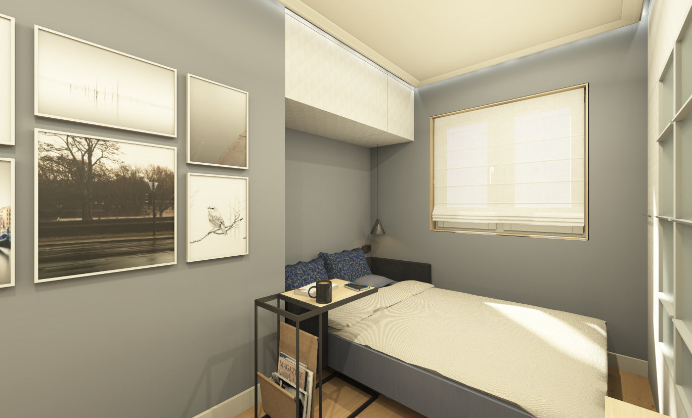 Arbeits- & Gästezimmer I kombiniert