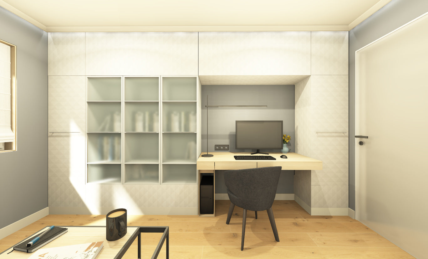 Arbeits- & Gästezimmer I kombiniert