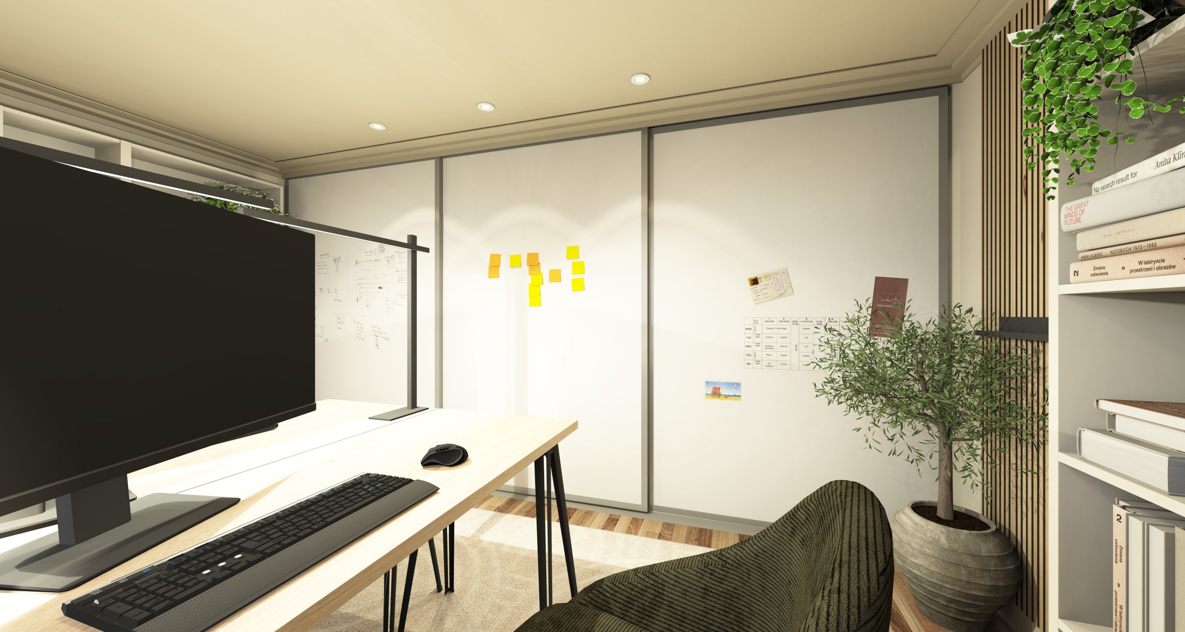 Arbeits- & Gästezimmer I kombiniert