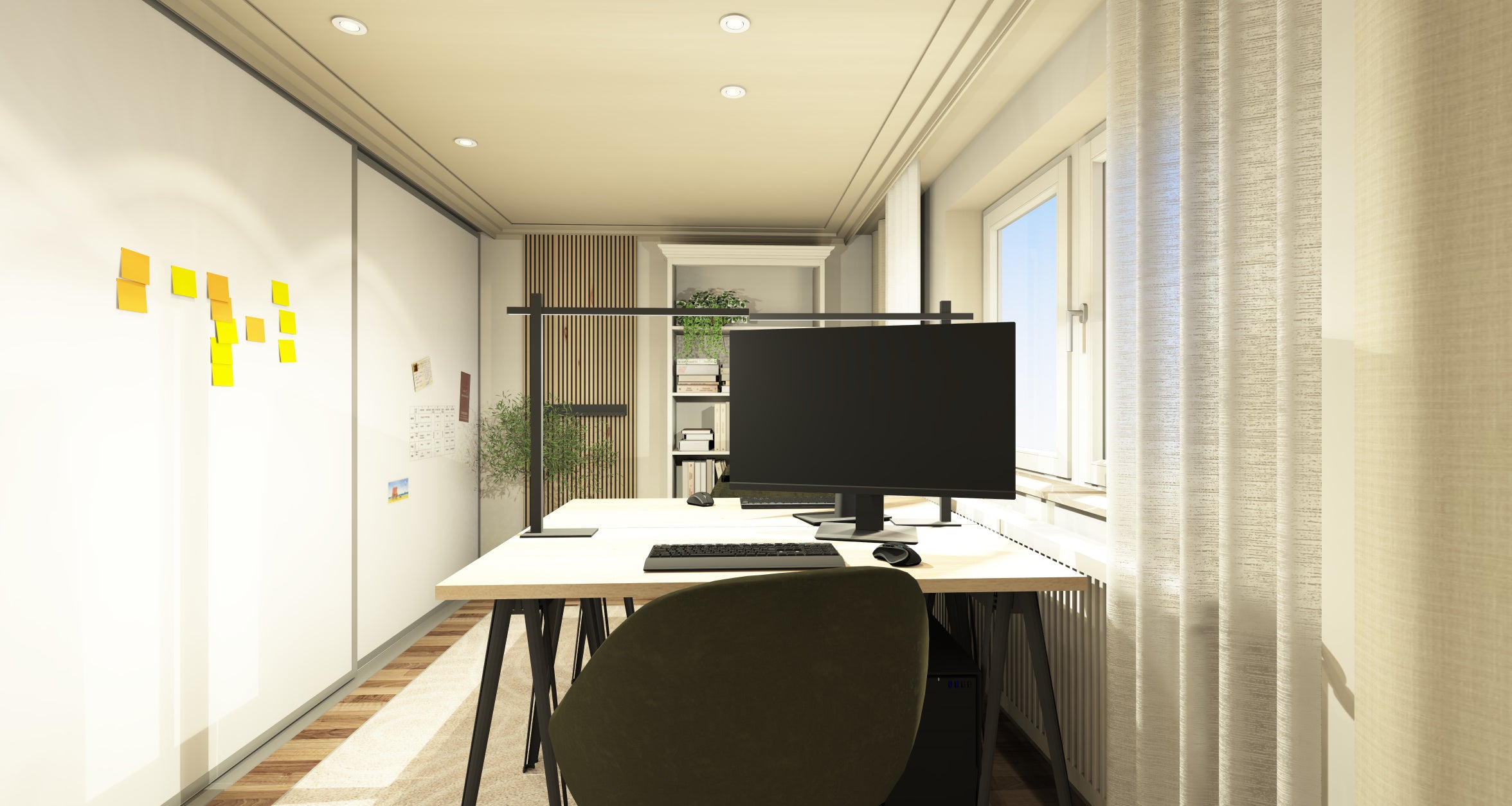 Arbeits- & Gästezimmer I kombiniert